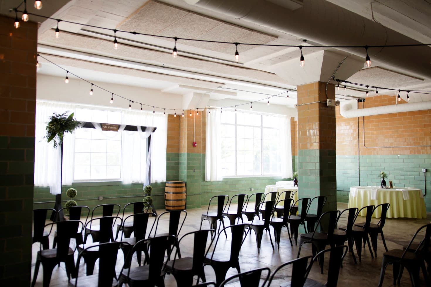 Empty Ceremony Location from side