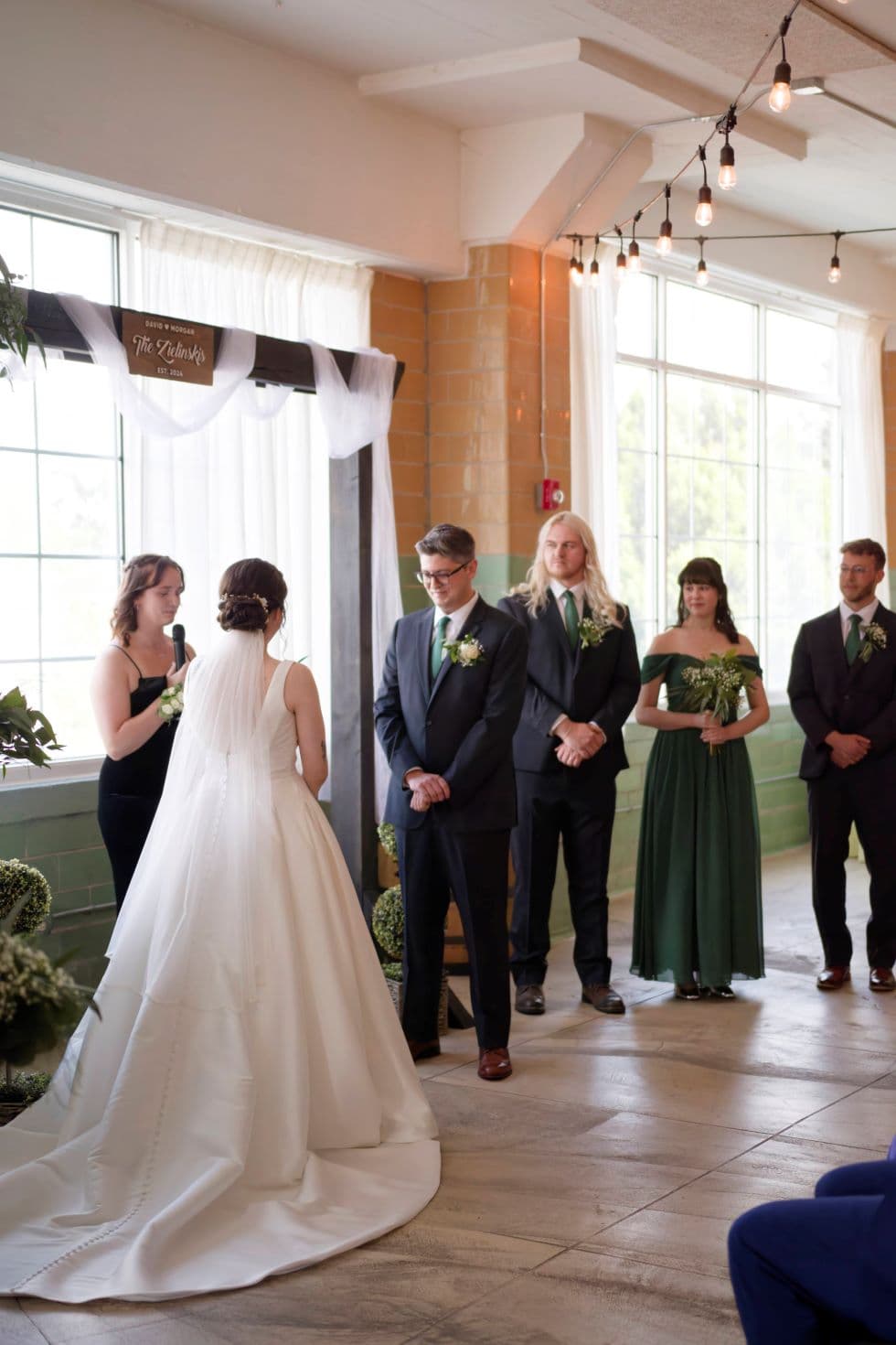 Ceremony at Combustion Brewery