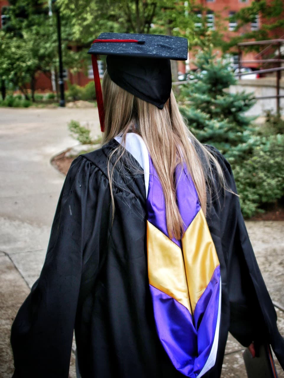 Graduate Picture with Sash